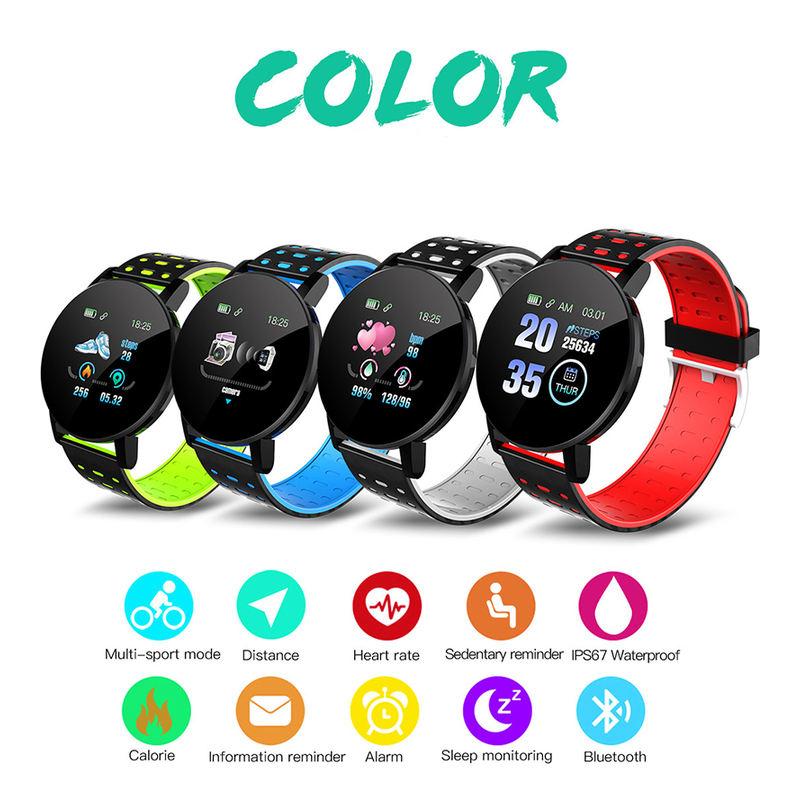 Smart Fitness Tracker Watch for Android and iOS Gadgets Smartwatches