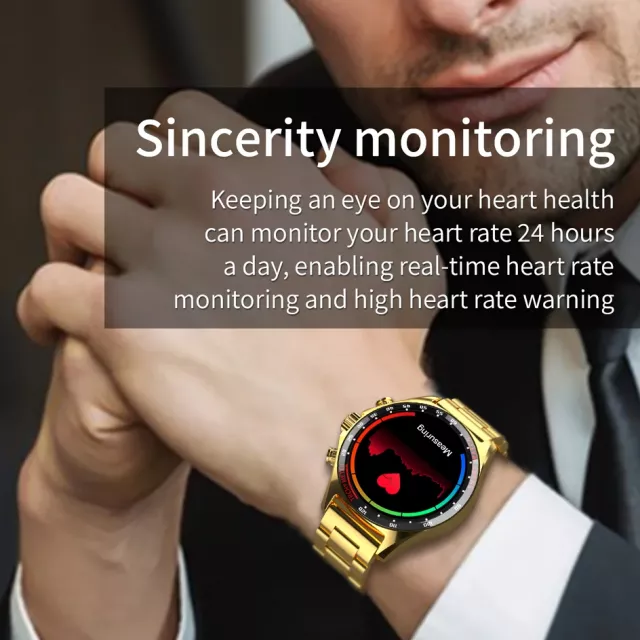 Advanced Outdoor Men's Smart Watch with NFC and IP68 Waterproof Rating - Image 5
