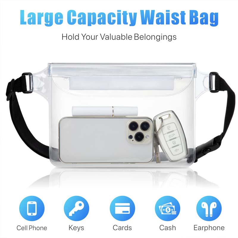 Waterproof Mobile Phone Waist Bag for Beach and Outdoor Activities Gadgets Phone & Tablet Accessories