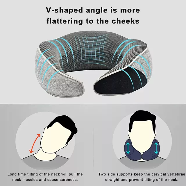 Ultimate Comfort Travel Neck Pillow - Image 4