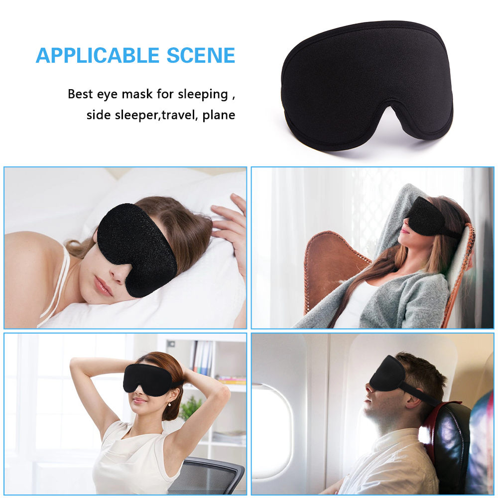 Silk 3D Contoured Sleep Mask Sport & Outdoors Travel Gear