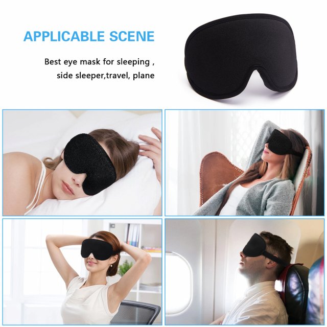 Silk 3D Contoured Sleep Mask - Image 6