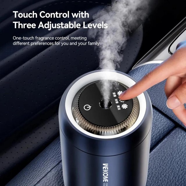 Smart Black Touch Control Car Diffuser & Air Purifier - Image 4