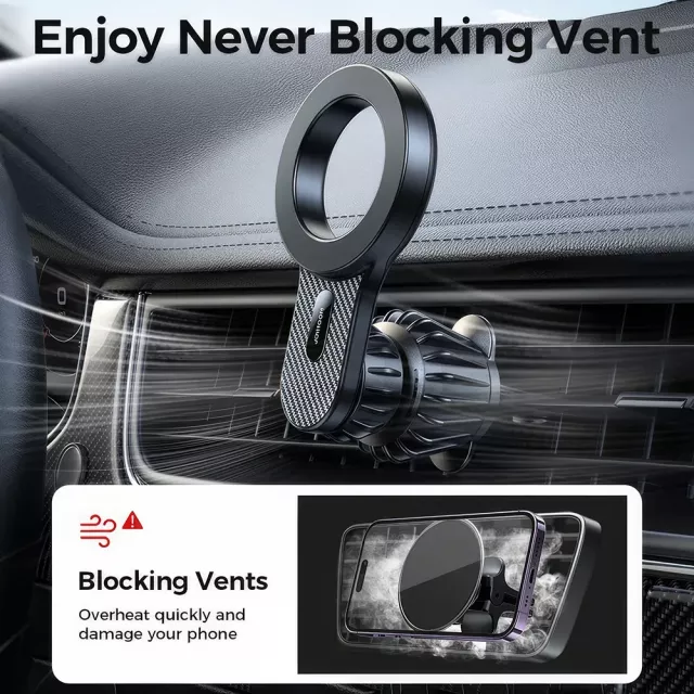 Universal Magnetic Car Phone Holder - Image 2