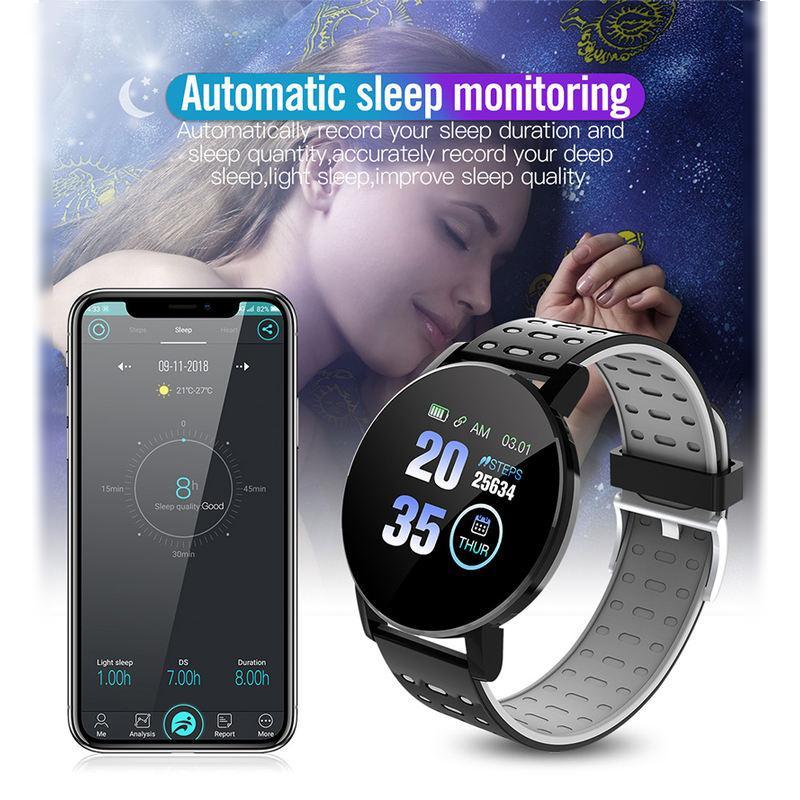 Smart Fitness Tracker Watch for Android and iOS Gadgets Smartwatches