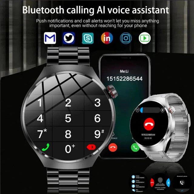 Advanced GPS Smartwatch with AMOLED Display and Health Monitoring - Image 5