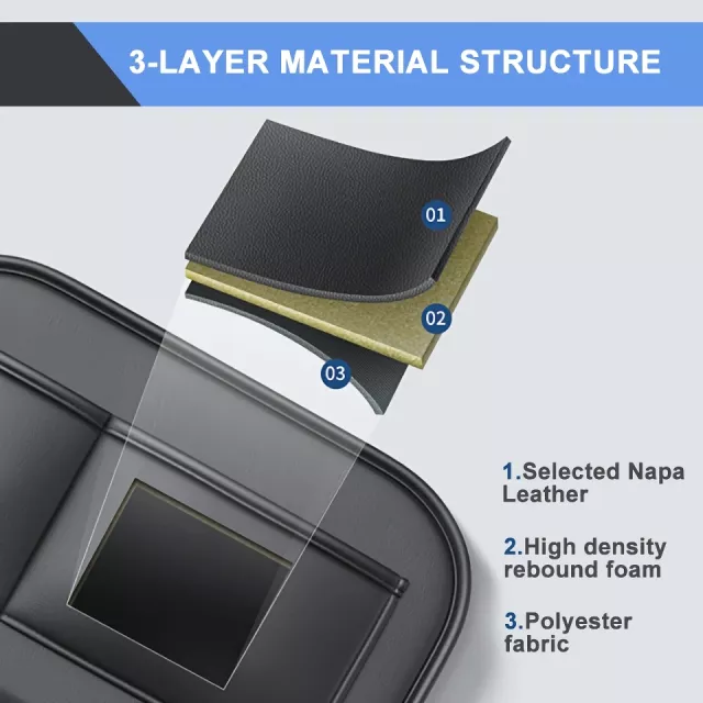 Upgraded 6-Pocket Car Seat Back Storage Bag with Cup & Tissue Holder - Image 7