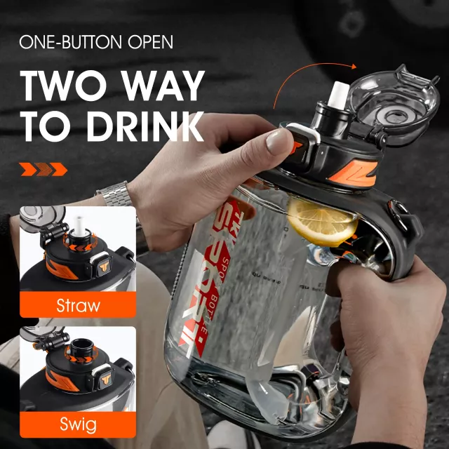 Large-Capacity Tritan Sports Water Bottle - Image 3