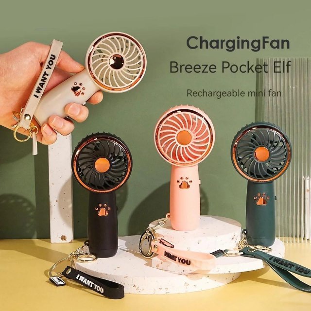 Cartoon Mini USB Handheld Fan - Image 3