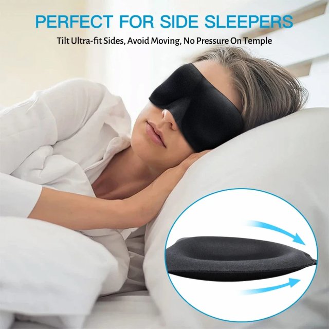 3D Contoured Sleep Mask - Image 5