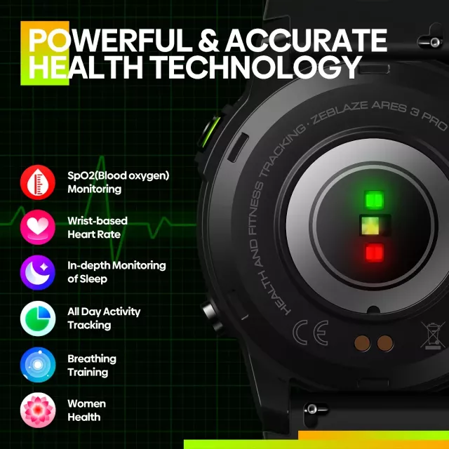Ultra HD AMOLED Display Smart Watch - Image 3
