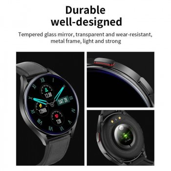 Advanced Full Touch Smartwatch for Fitness & Health Tracking