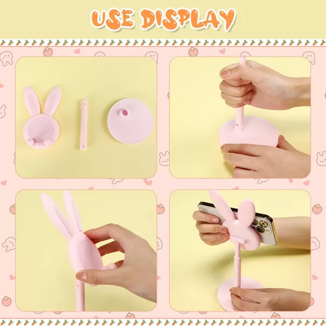 Bunny Desktop Mobile Holder Stand - Image 4