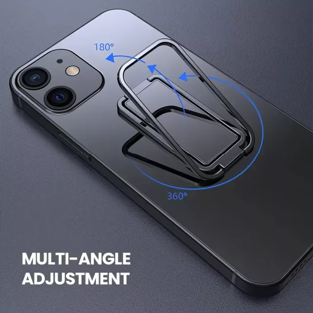 360° Rotating Metal Finger Ring Phone Holder Stand - Image 4