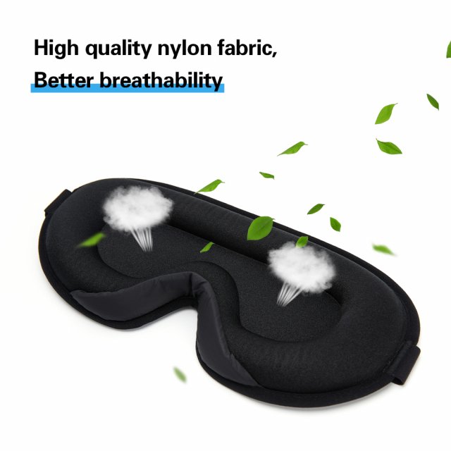 Silk 3D Contoured Sleep Mask - Image 3