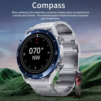 Ultimate Fitness Smartwatch with GPS, ECG & Bluetooth Calling