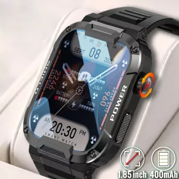 Men's Tactical Fitness Smart Watch