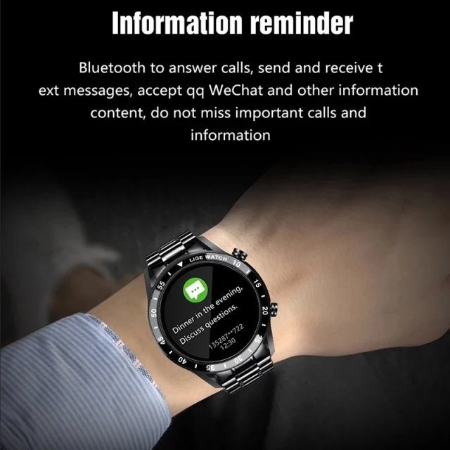 Waterproof Sport Smartwatch with Full Touch Screen & Bluetooth Calling - Image 7