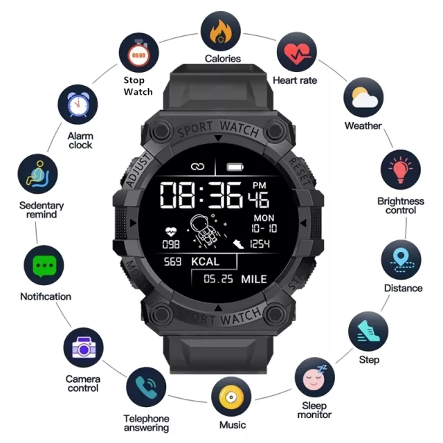 Fitness and Health Tracking Smartwatch for Men and Women - Image 3