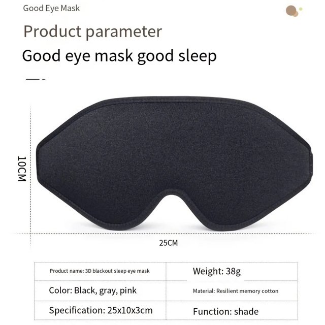 3D Sleep Mask Blindfold - Image 6