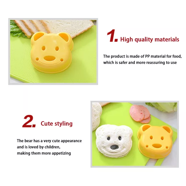 Bear-Shaped Sandwich Cutter - Image 3