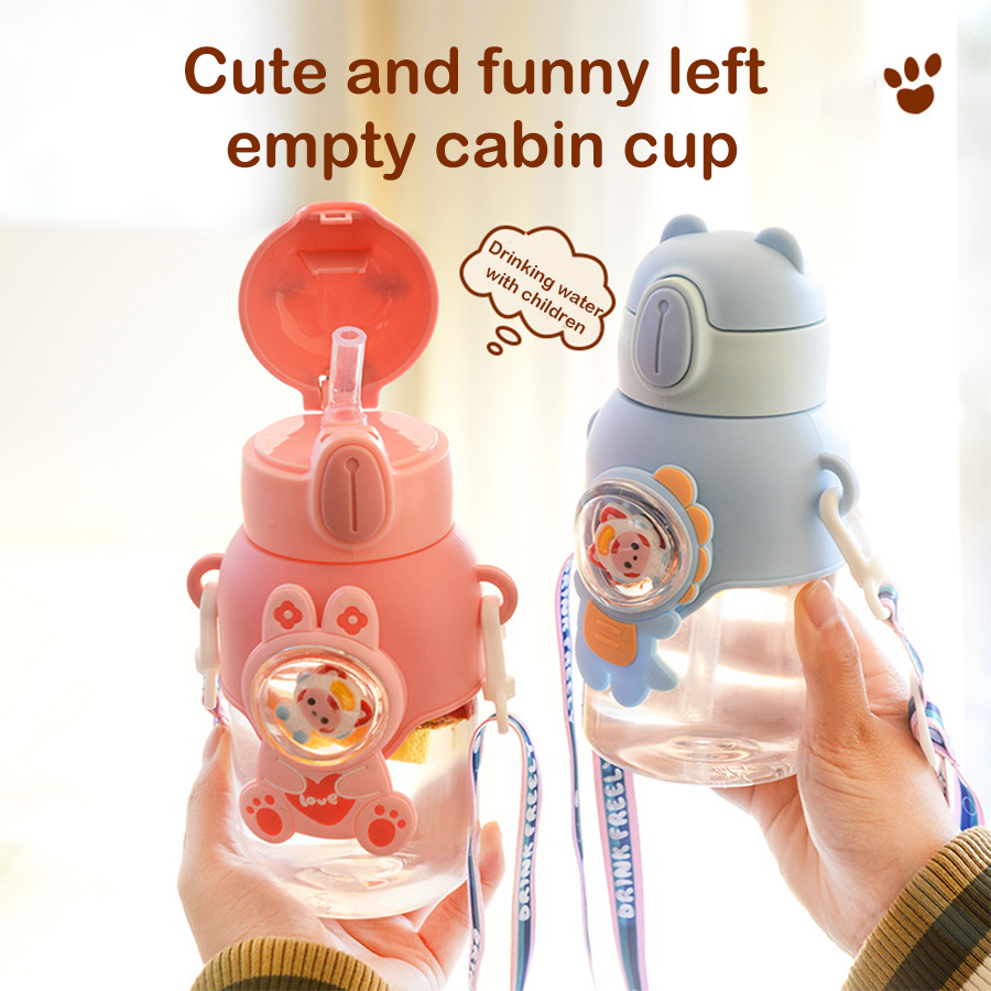 Kids Cartoon Water Bottle 600ML Feeding Kids & Babies