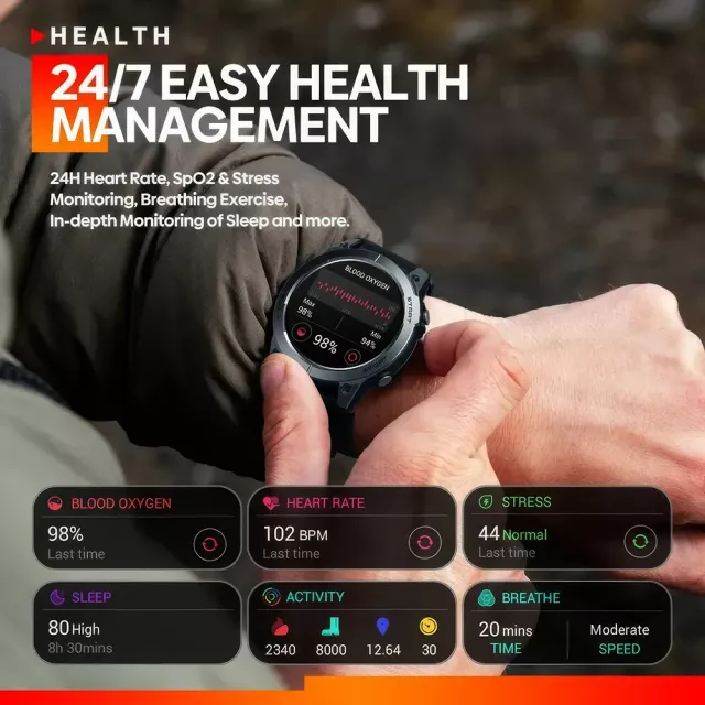 Ultra HD GPS Smartwatch - Image 6