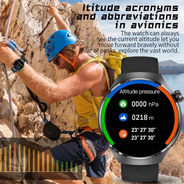 Advanced GPS Smartwatch with AMOLED Display and Health Monitoring - Image 4