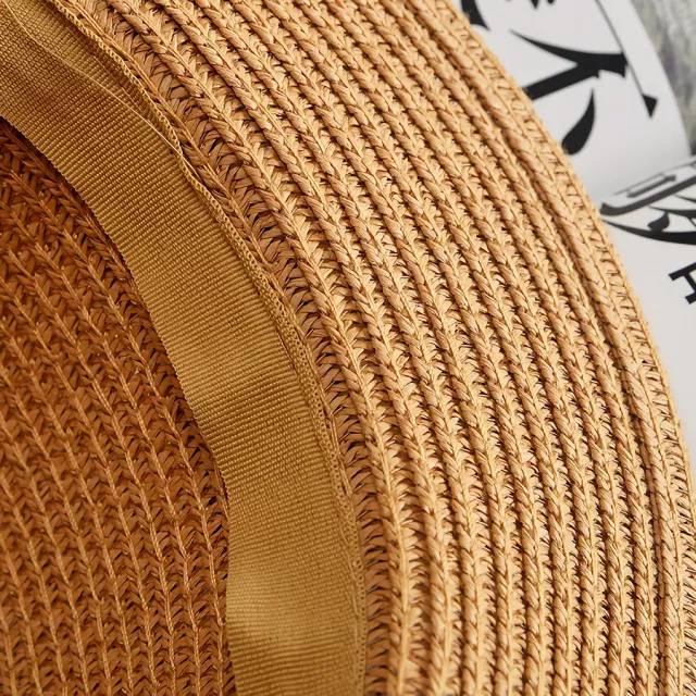 Classic Panama Hat with Bowknot - Image 7