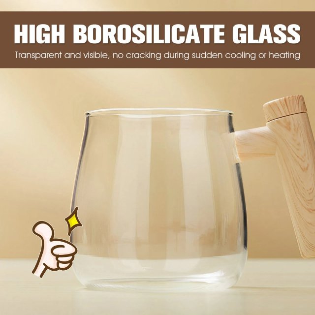 Electric Self Stirring Coffee Mug with Handle - Image 3