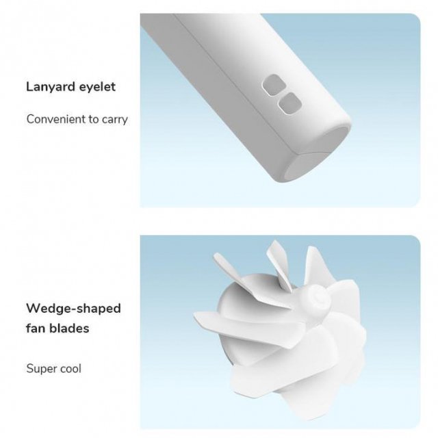 Ultra-Quiet Rechargeable Bladeless Handheld Fan - Image 8
