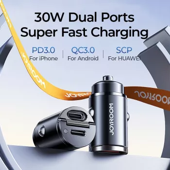 30W Pull Ring Car Charger