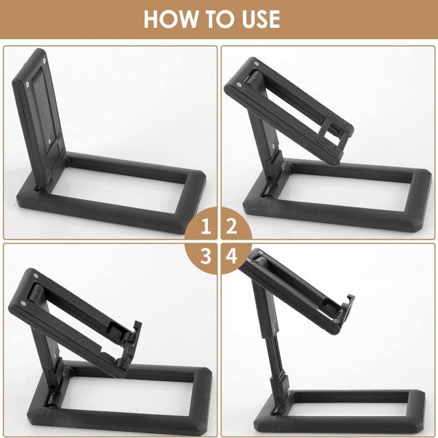 Adjustable Foldable Phone Stand - Image 4