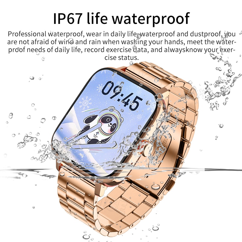 OLED Waterproof Bluetooth Smartwatch for Android & iOS Gadgets Smartwatches