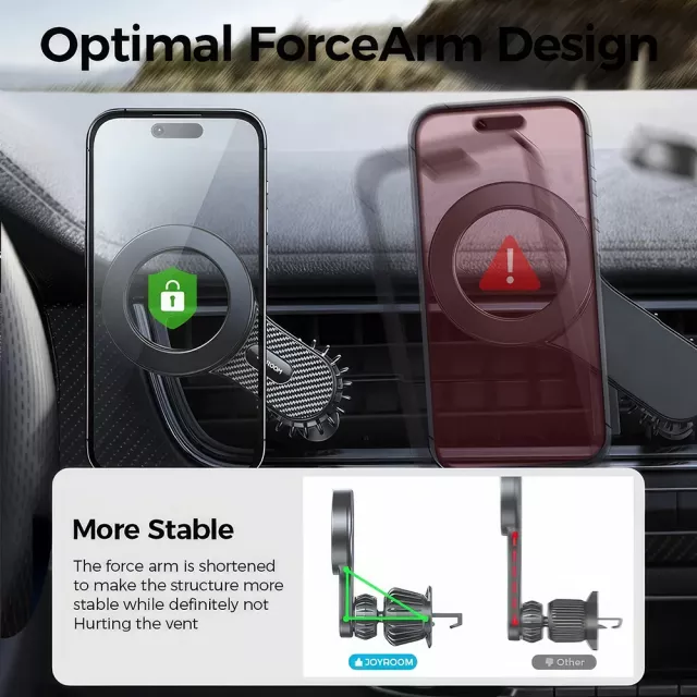 Universal Magnetic Car Phone Holder - Image 4