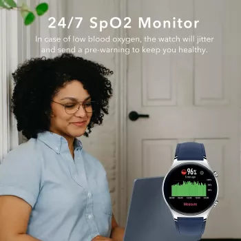 Advanced 3D-Curved Glass Smartwatch