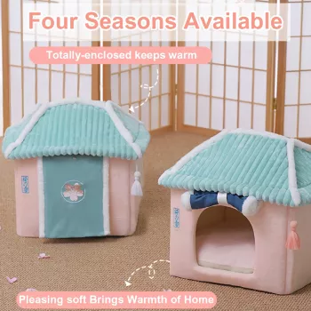 Cozy Winter Pet House