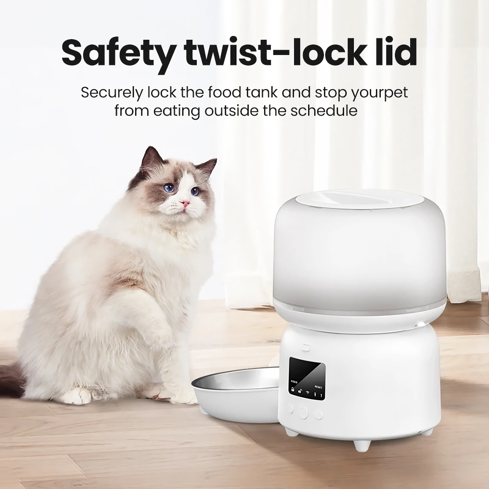 Smart Automatic Pet Feeder Feeding Supplies Pets