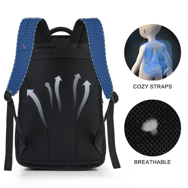 Waterproof 29L Laptop Backpack with Ergonomic Shoulder Straps - Image 2
