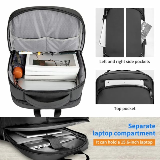 High-Capacity Travel & School Backpack - Image 5