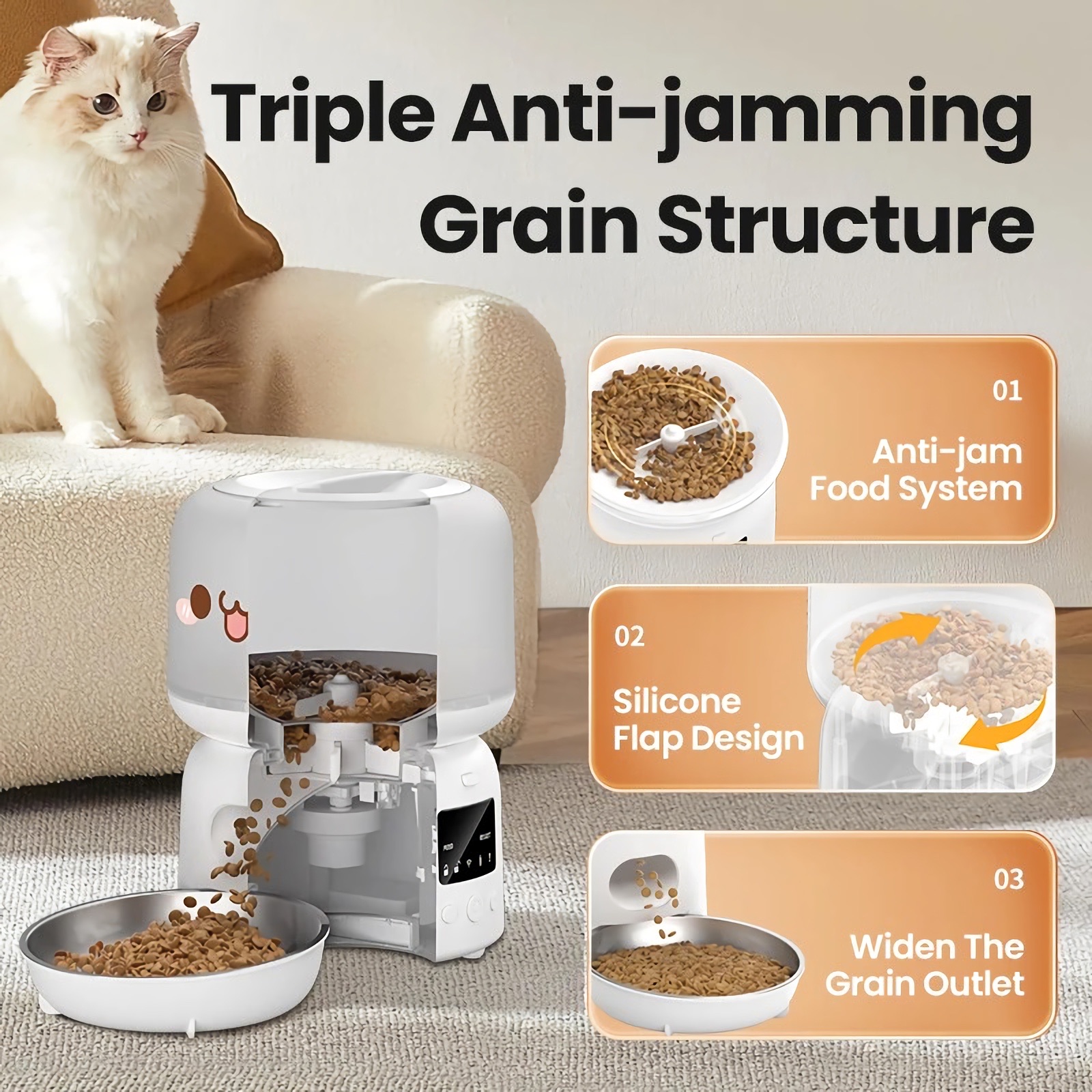 Smart Automatic Pet Feeder Feeding Supplies Pets