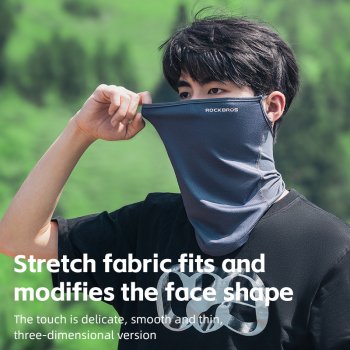 Summer Ice Silk UV Mask - Breathable Face & Neck Protection Bandana