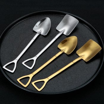 Luxury Stainless Steel Shovel Spoons Set