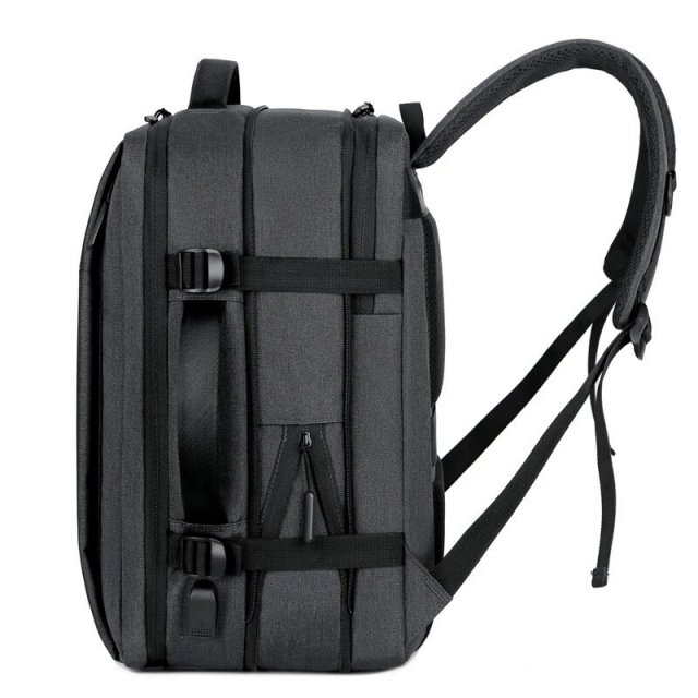 Classic Expandable Travel Backpack with USB Charging Port - Image 2