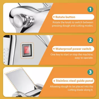 Premium Stainless Steel Pasta Maker