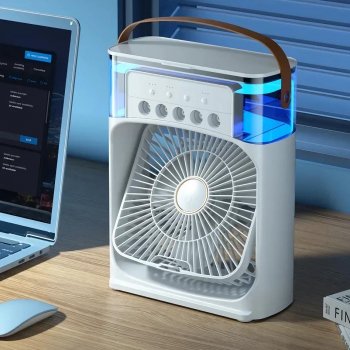 Portable 3-Speed Air Cooler & Humidifier
