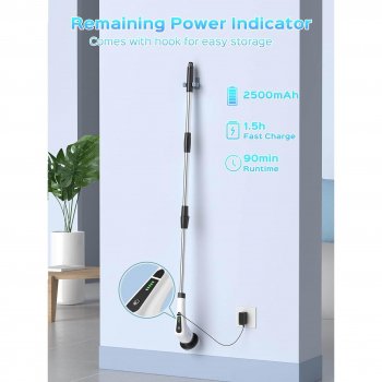 Multi-Purpose Electric Scrubber Brush for Home & Car