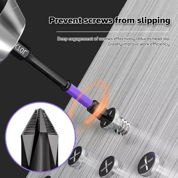 Magnetic Cross Screwdriver Batch Head Drill Set