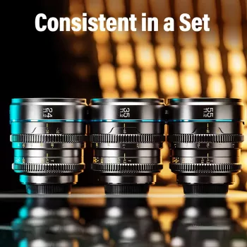 24mm T1.2 S35 Cine Lens for DSLR Cameras
