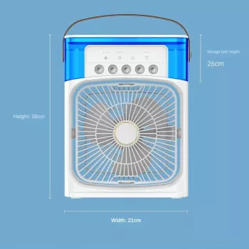 Portable 3-Speed Air Cooler & Humidifier